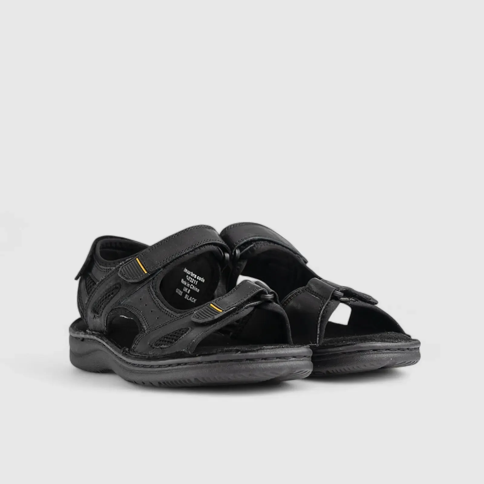 Otiss Comfort Sandals Black 00876