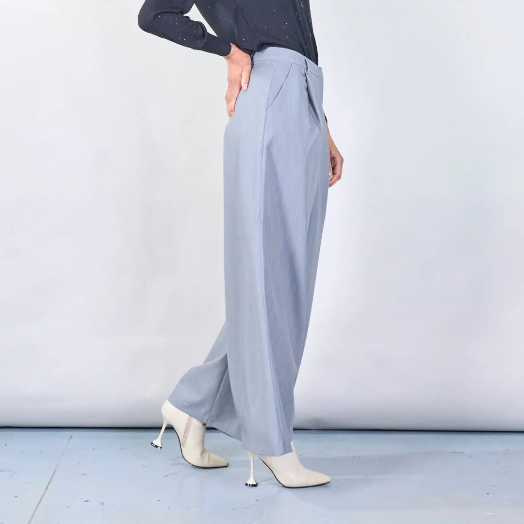 Pleated tailored trousers wholesale