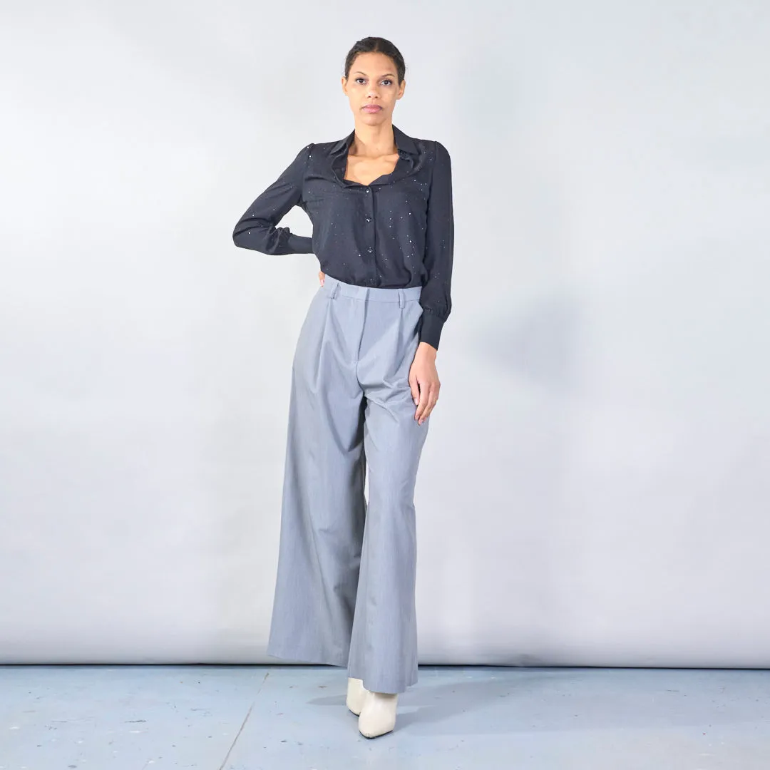Pleated tailored trousers wholesale