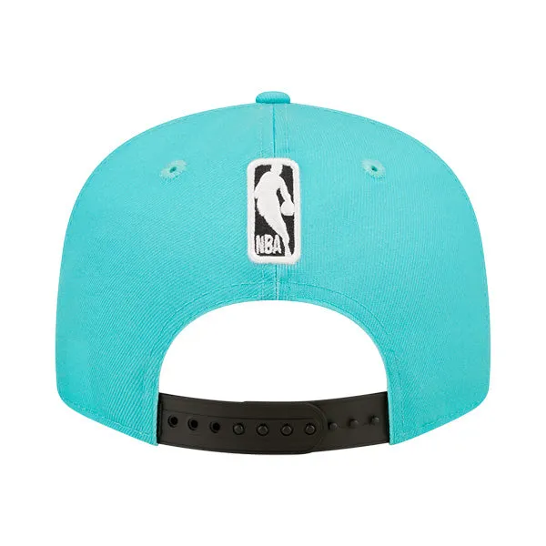 Portland Trailblazers New Era NBA 2022-23 CITY EDITION Alternate 9Fifty Snapback Hat - Teal/Black