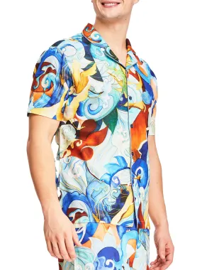Robert Graham Printed Short Sleeve Top