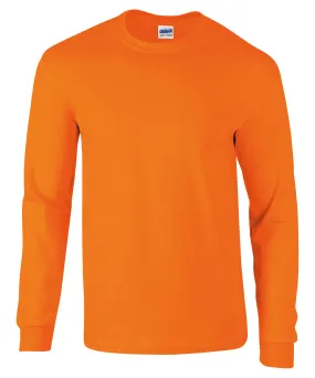 Safety Orange*† - Ultra Cotton™ adult long sleeve t-shirt