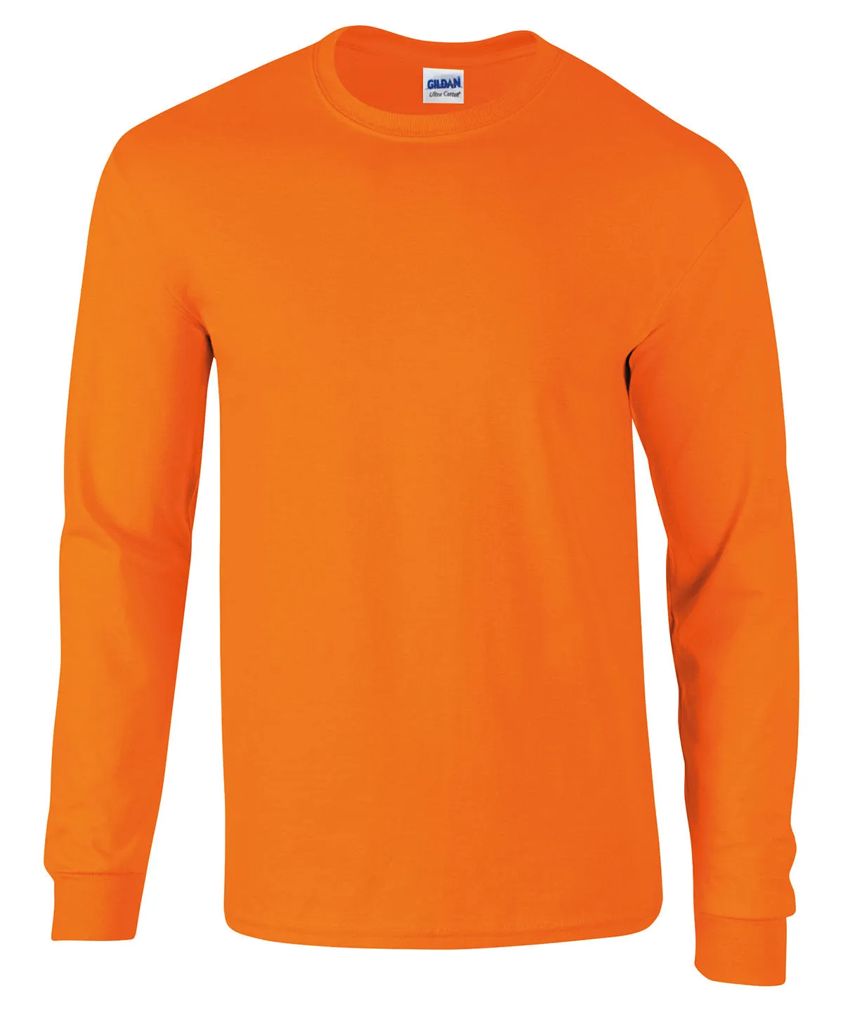 Safety Orange*† - Ultra Cotton™ adult long sleeve t-shirt