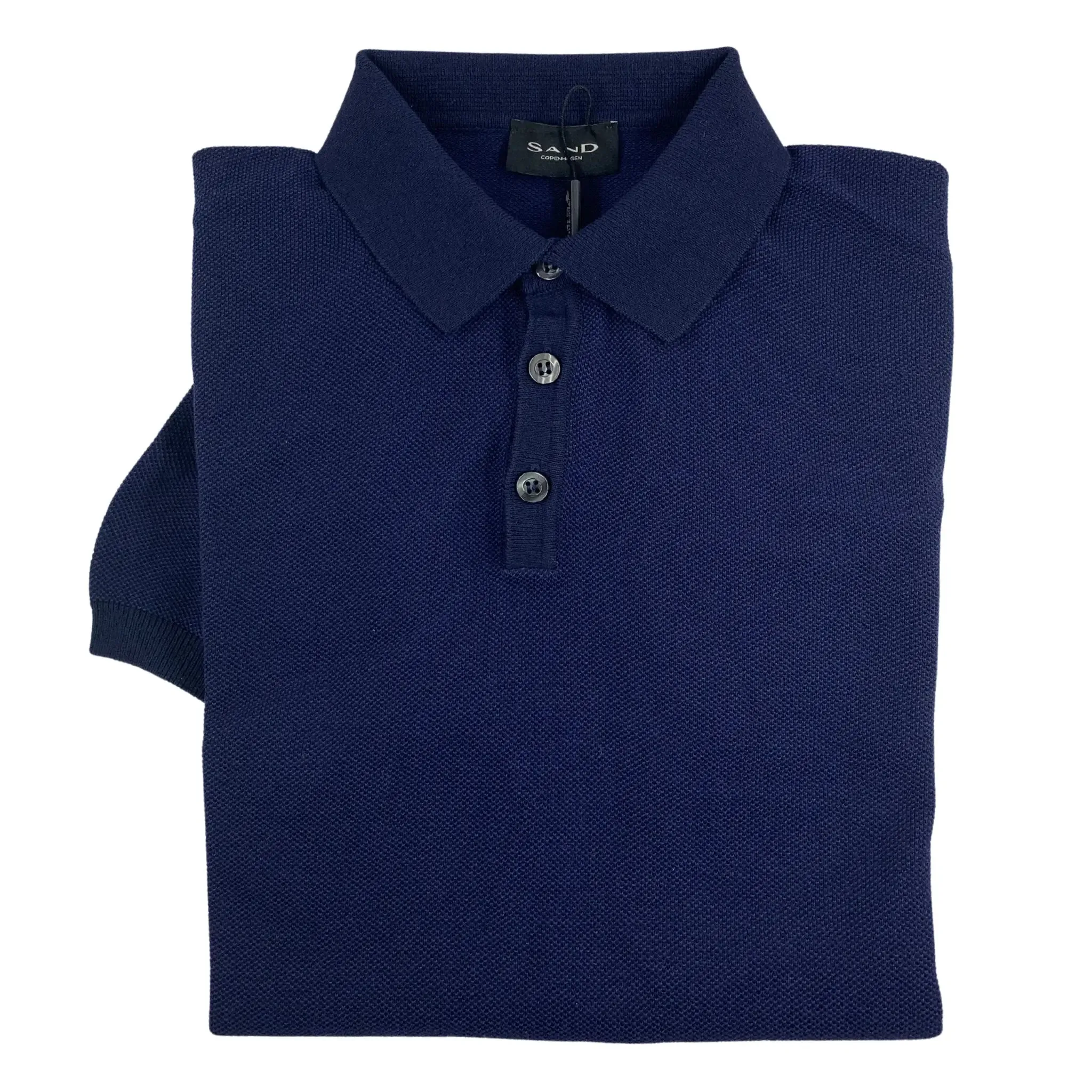 Sand Short Sleeve Neat Polo