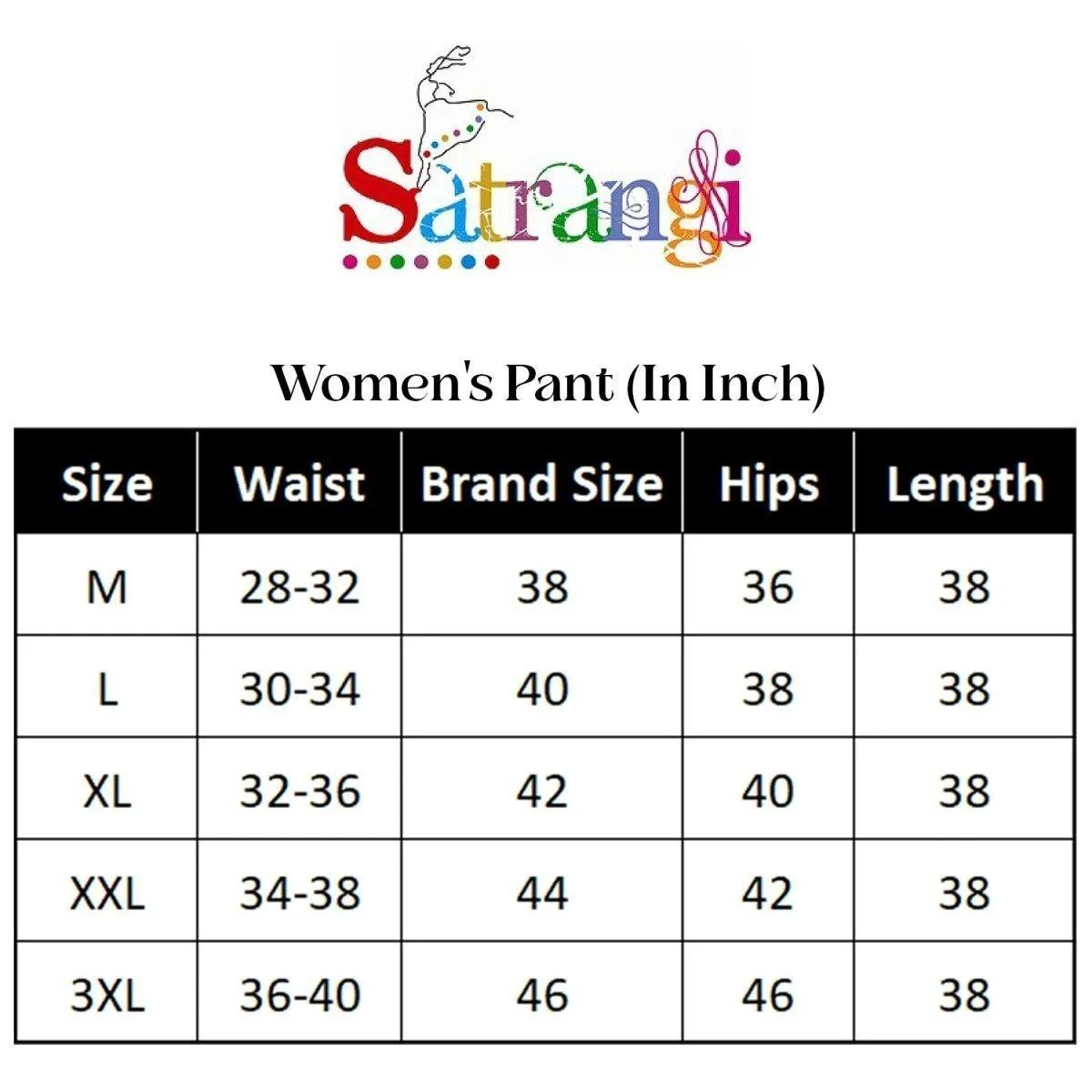 Satrangi Women's Off-White Viscose Ribbed Lycra Trouser