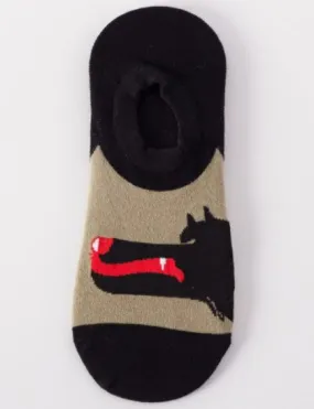 SF273 Tan Wolf Low Cut Socks