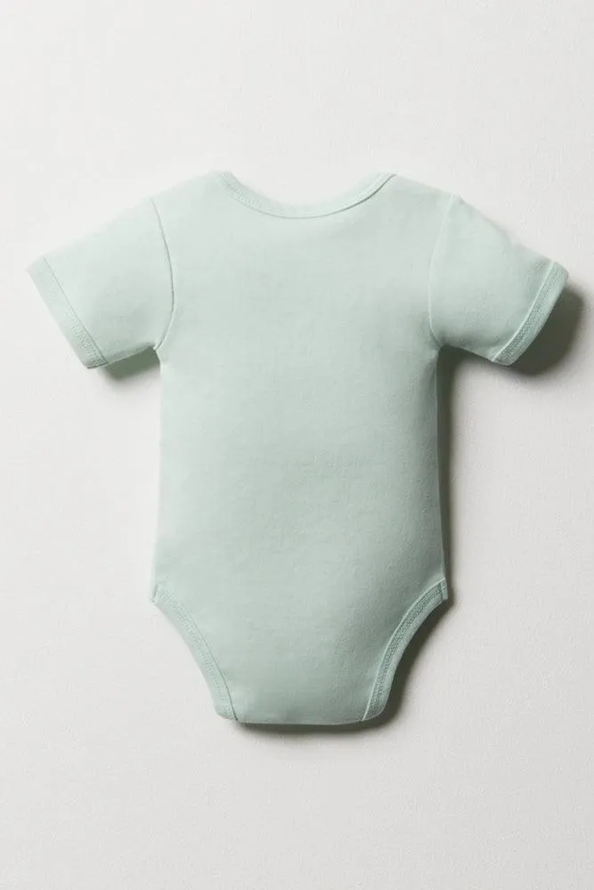 Short Sleeve Bodyvest Aqua
