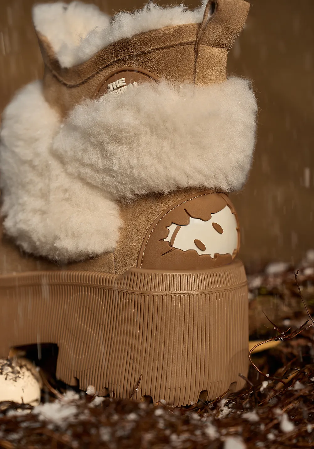 Short Snow Boots-Camel