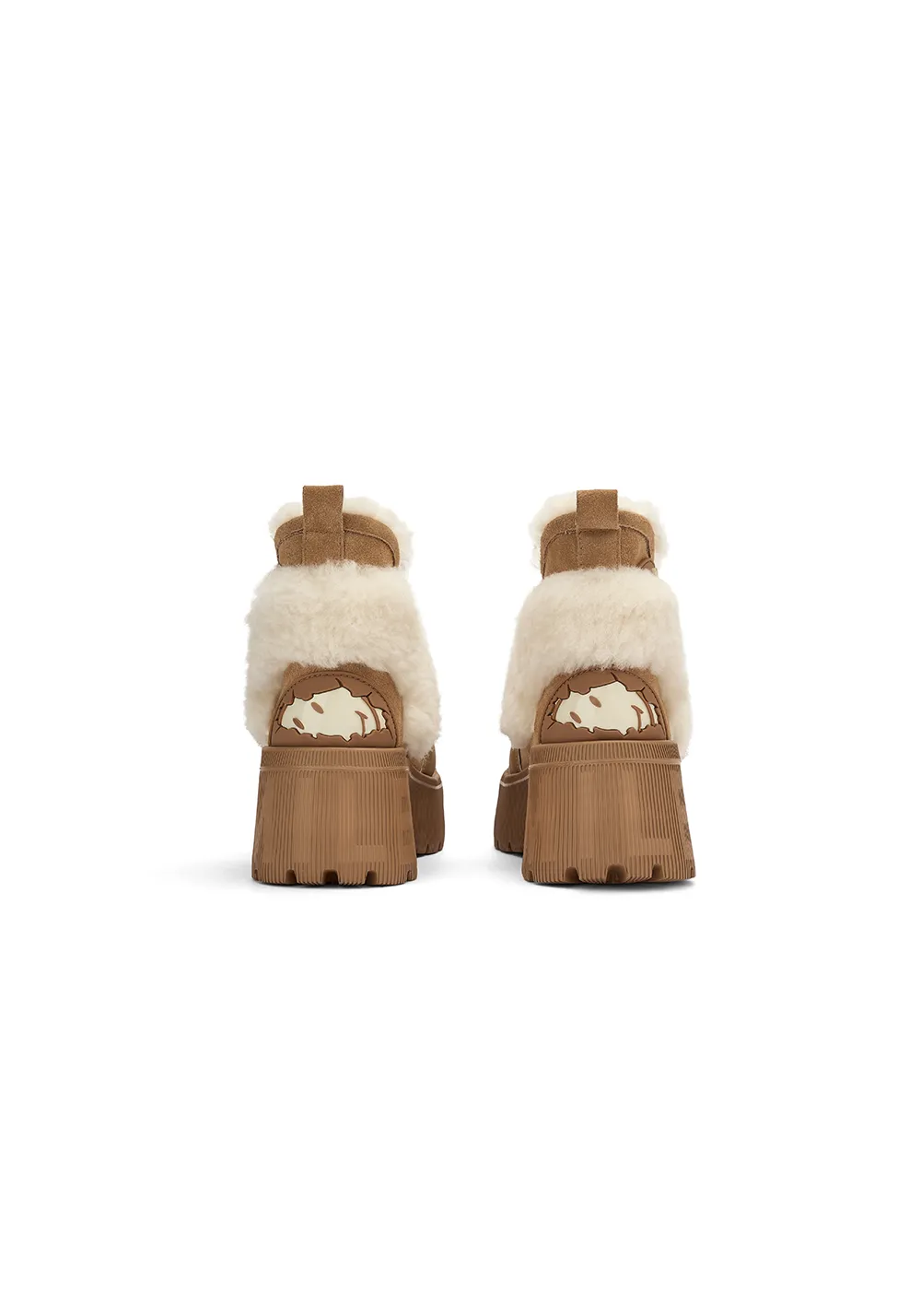 Short Snow Boots-Camel