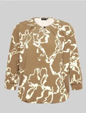 Signature  abstract print tops