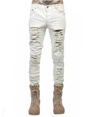 Slim Fit Ripped Swag Pants