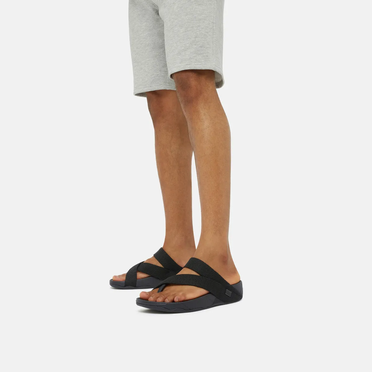 SLING Men's Weave Toe-Post Sandals