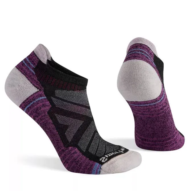 SMARTWOOL PERFORMANCE LOW HIKER SOCKS CHARCOAL - WOMENS