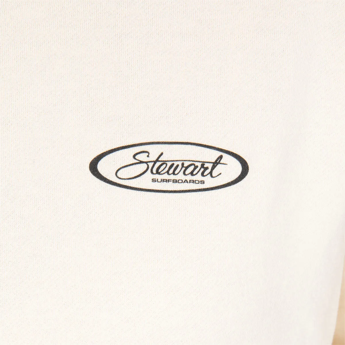 STEWART SURF OVAL WOMEN'S CROP HOODED SWEATSHIRT