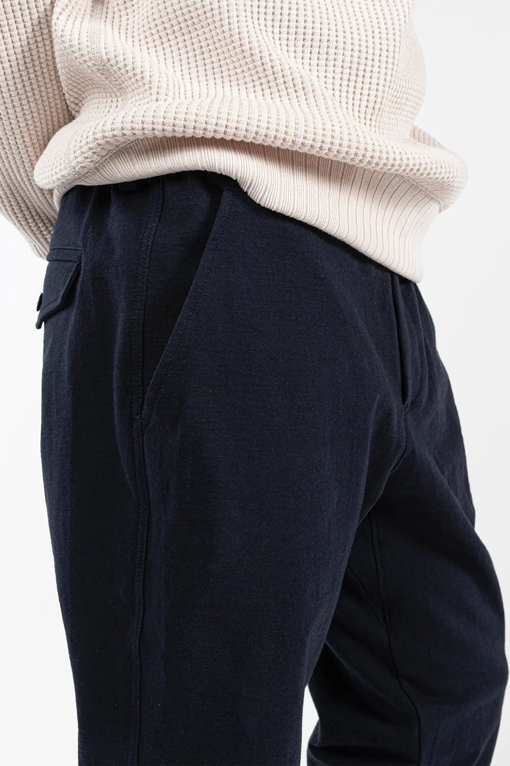 Stretch Trousers - Navy