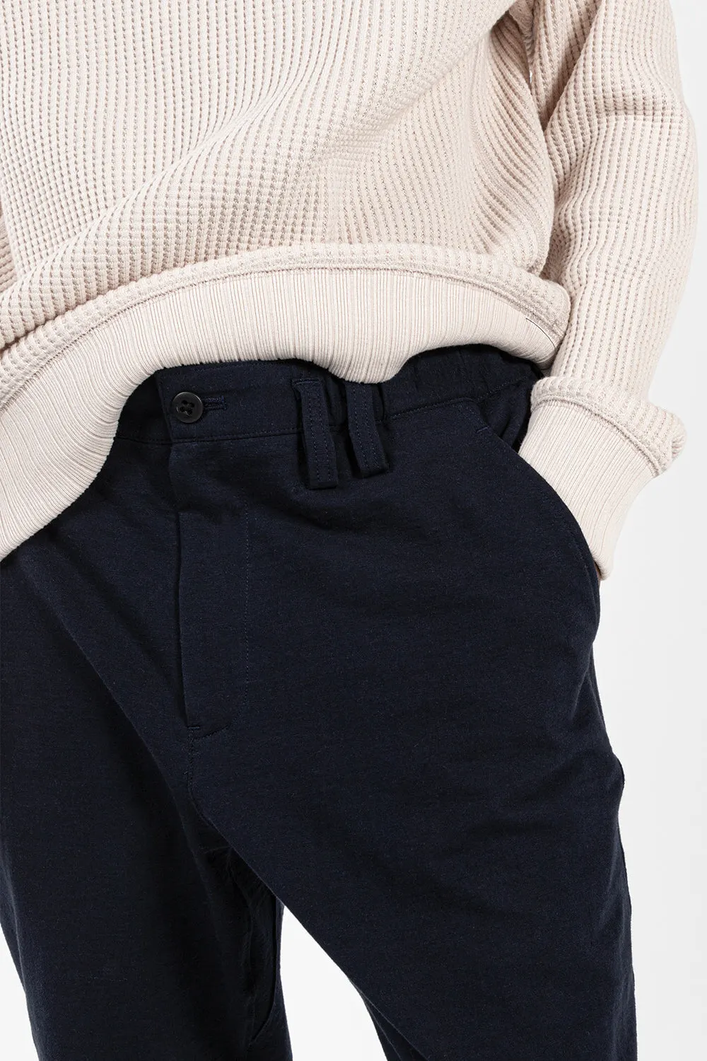 Stretch Trousers - Navy