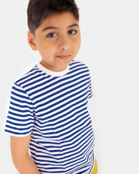 Striped Crewneck Tee