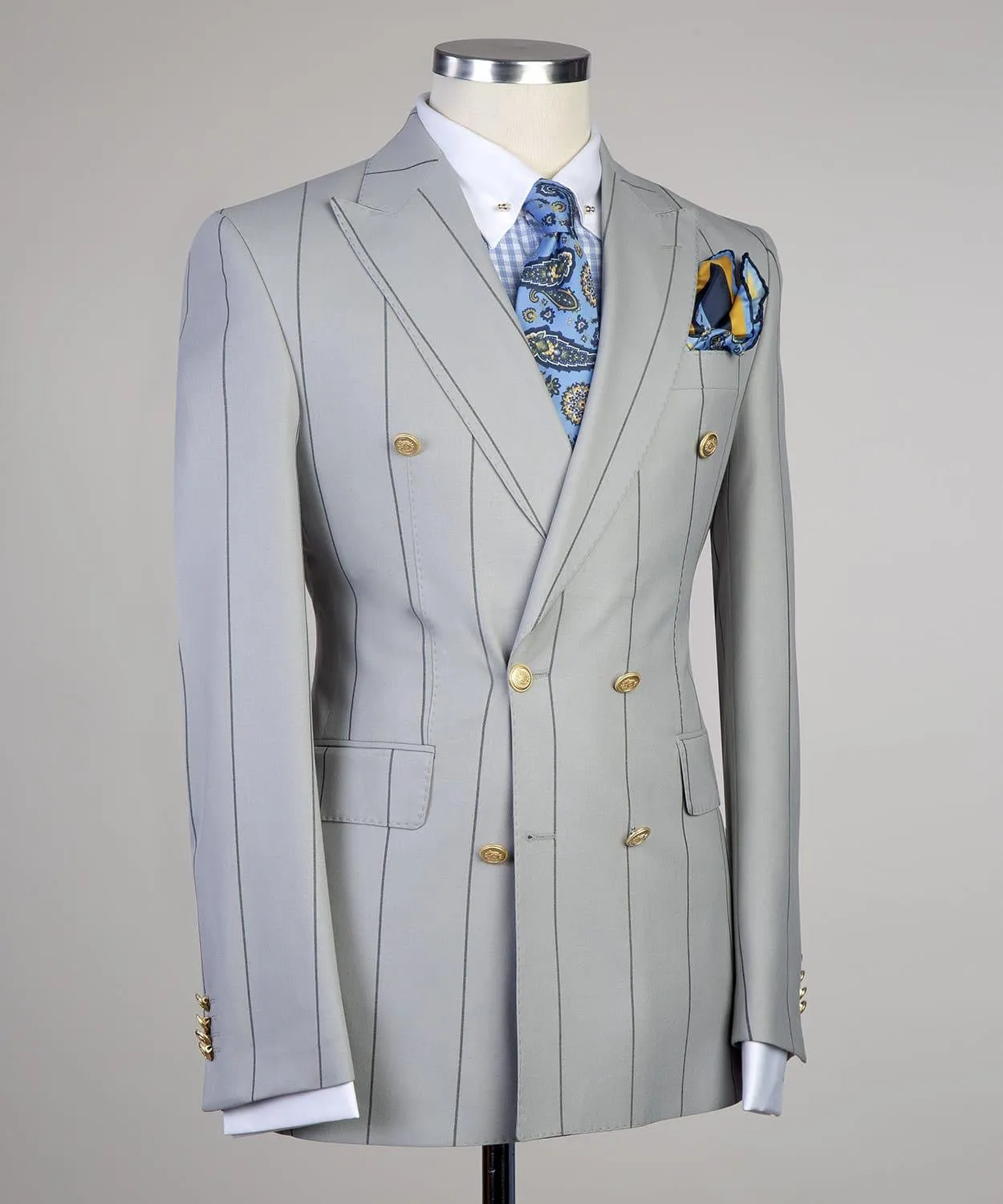 Striped (Grey)