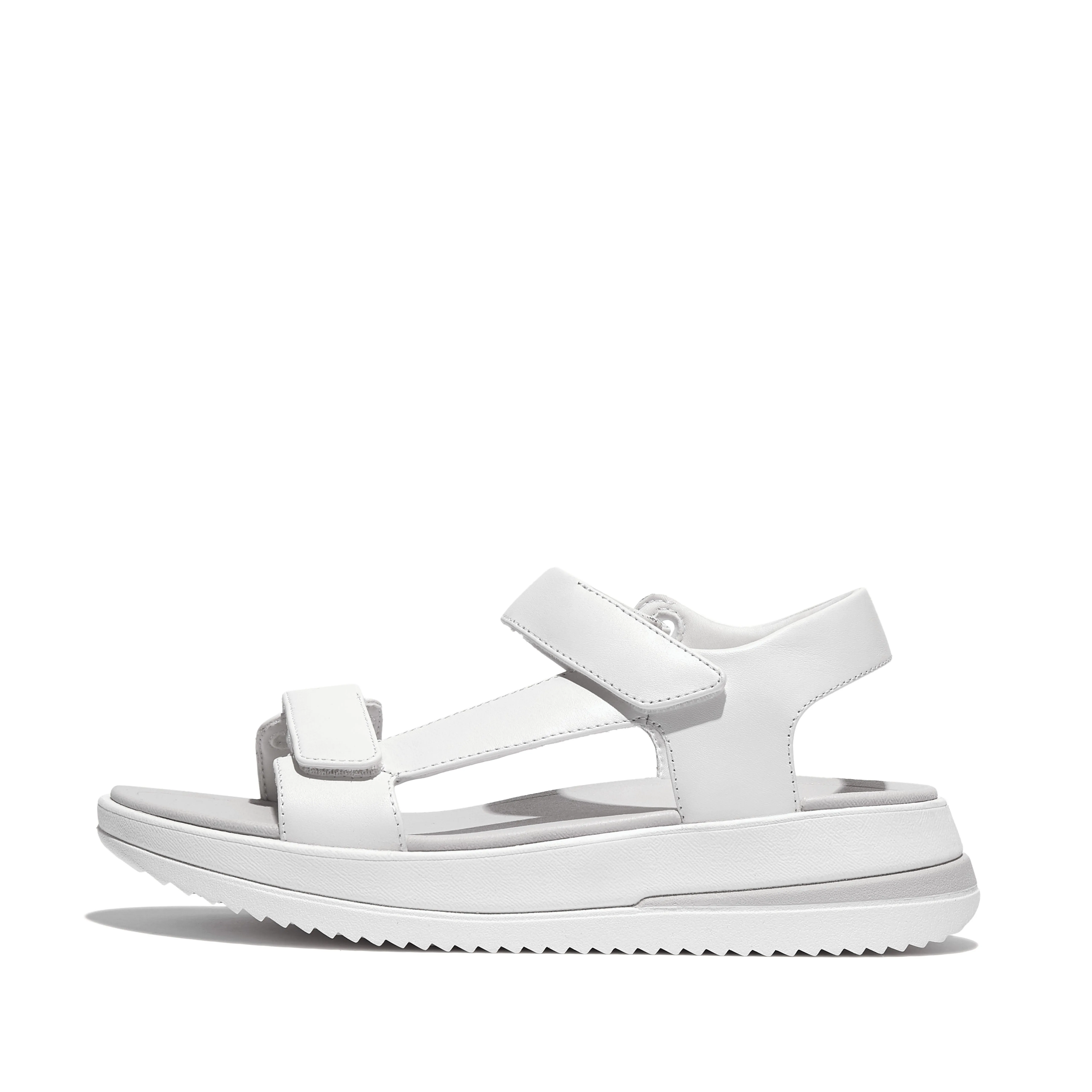 SURFF Adjustable Leather Back-Strap Sandals