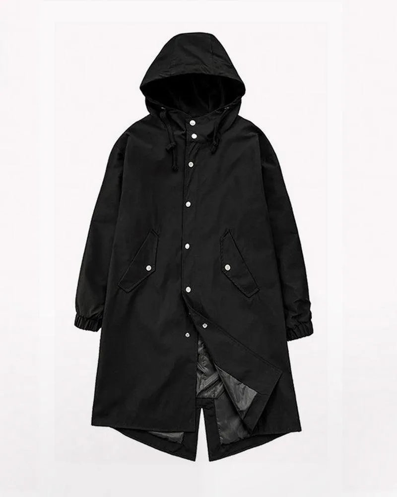 Techwear Outfits Long Jacket Coat