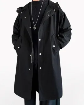 Techwear Outfits Long Jacket Coat