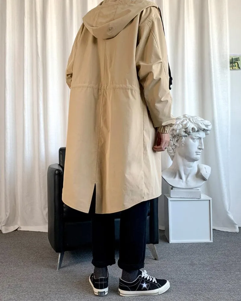 Techwear Outfits Long Jacket Coat