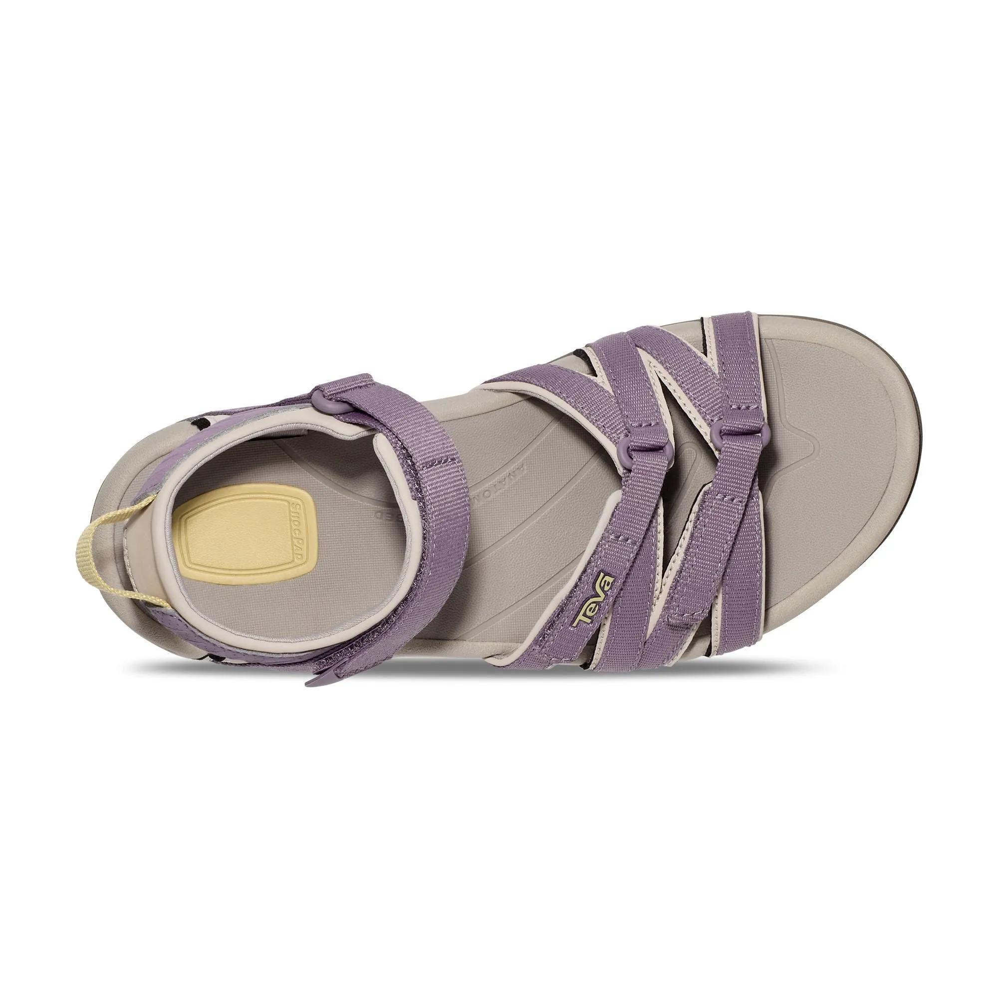 Teva Tirra Ladies Grey Ridge Vegan Touch Fastening Sandals