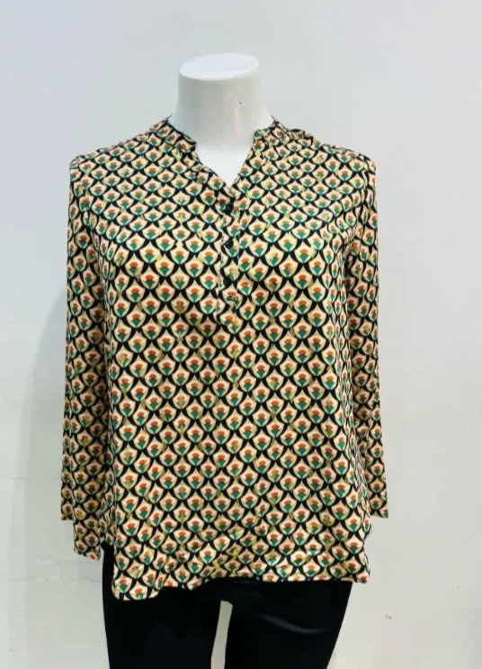 The Linda 1920's inspired print  tops