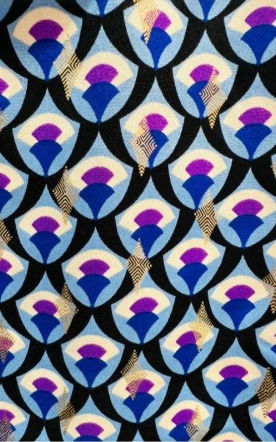 The Linda 1920's inspired print  tops