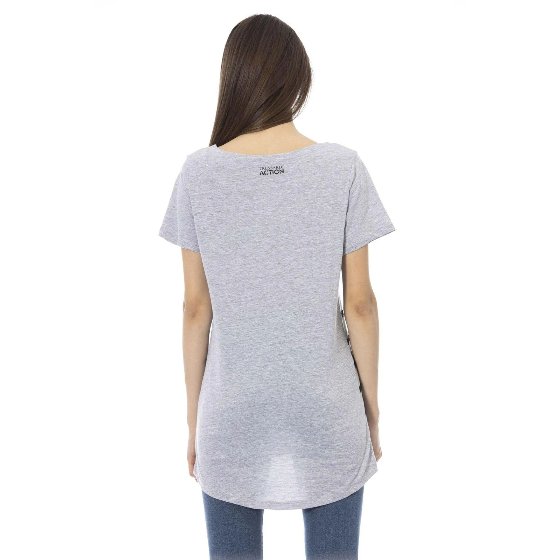 Trussardi Action Women T-Shirts - Grey Brand T-shirts