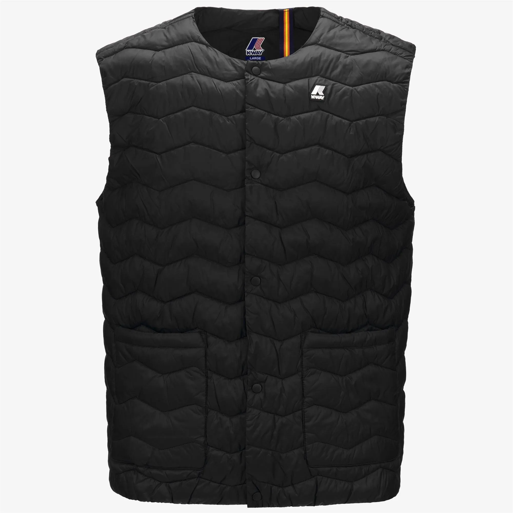VALTY QUILTED WARM - Jackets - Vest - MAN - BLACK PURE