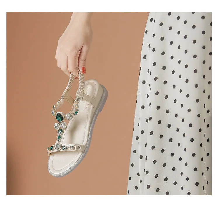 Vanccy Elegant Luxury Women's Rome Sandals