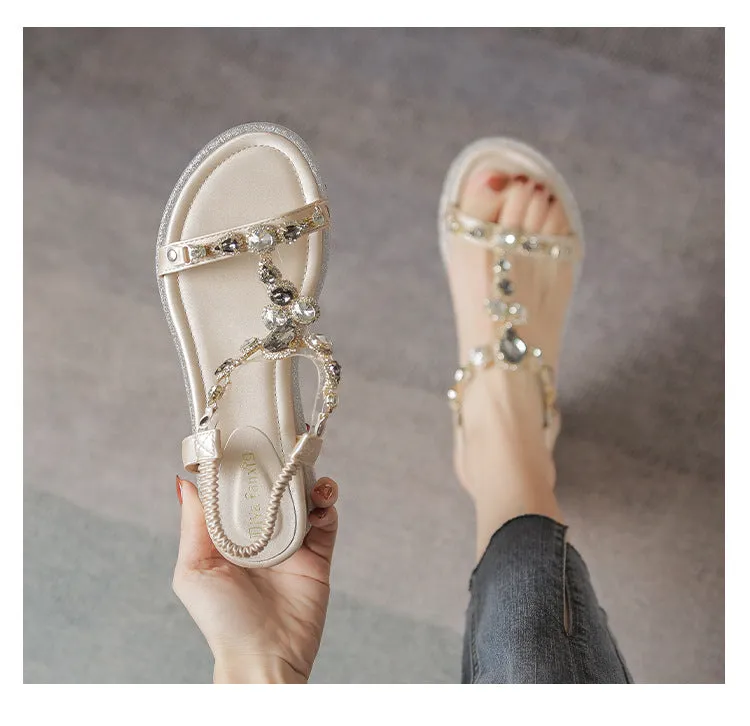 Vanccy Elegant Luxury Women's Rome Sandals