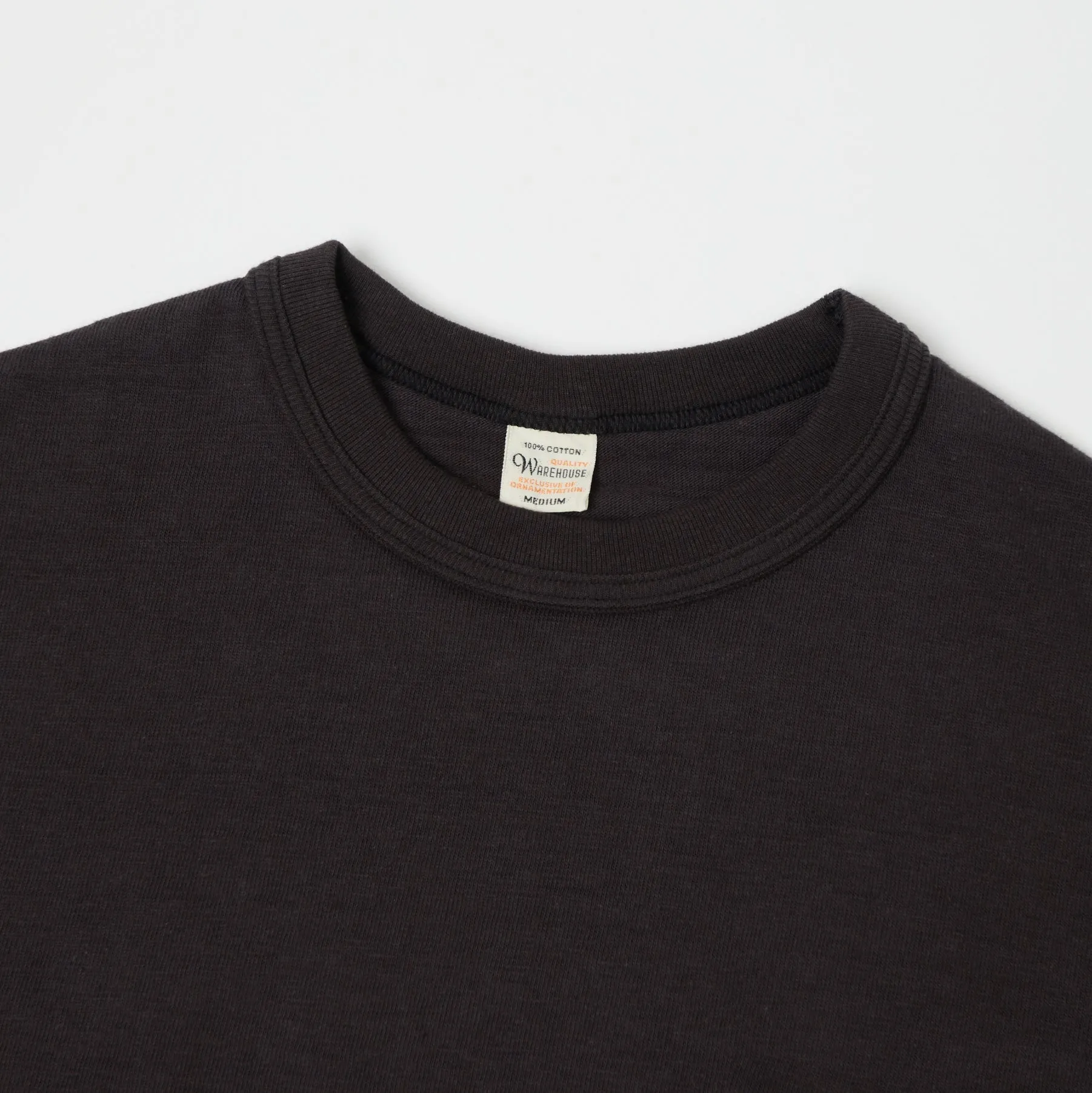 Warehouse & Co 4601 Plain Tee - Black