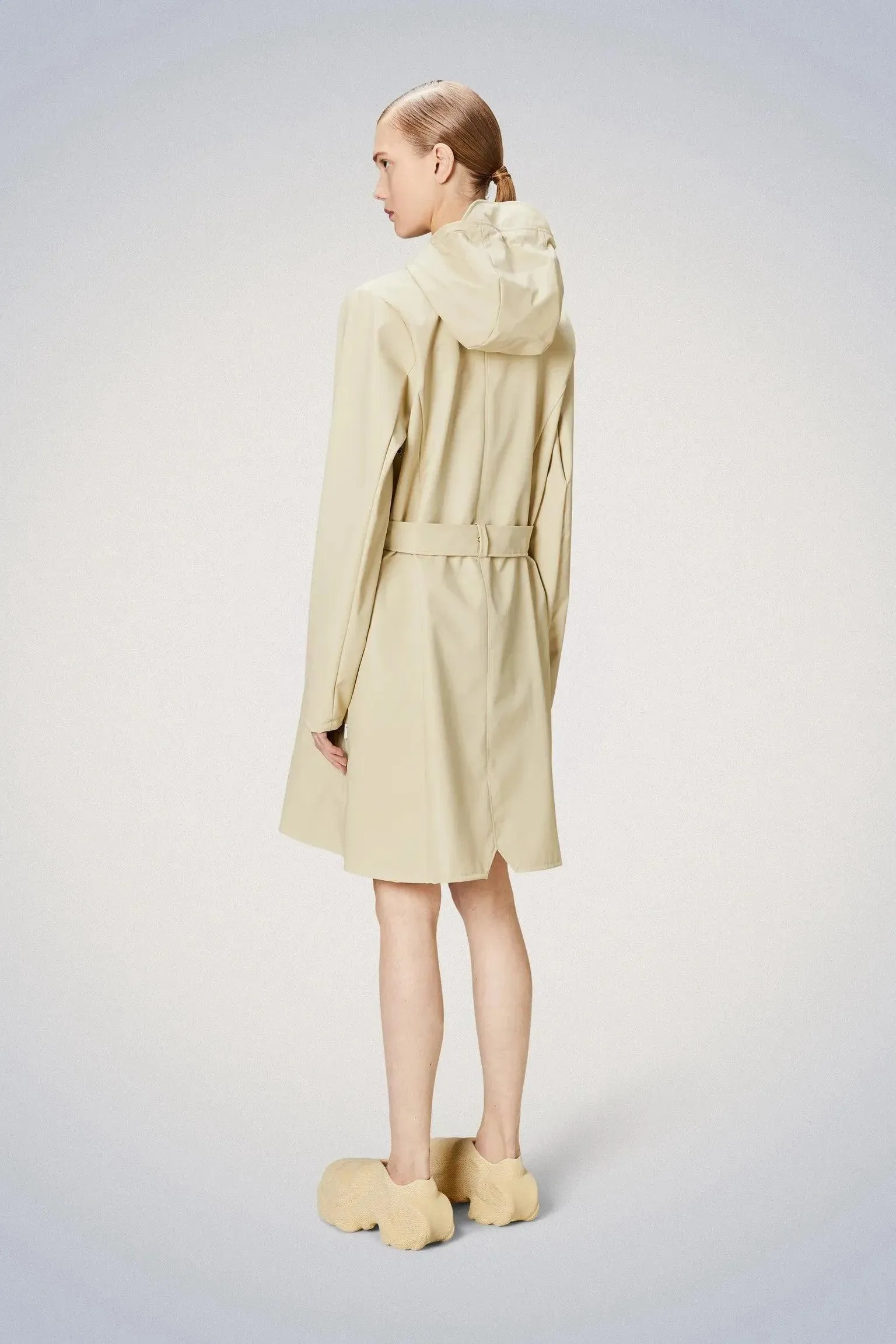 Waterproof Curve Rain Jacket | Dune