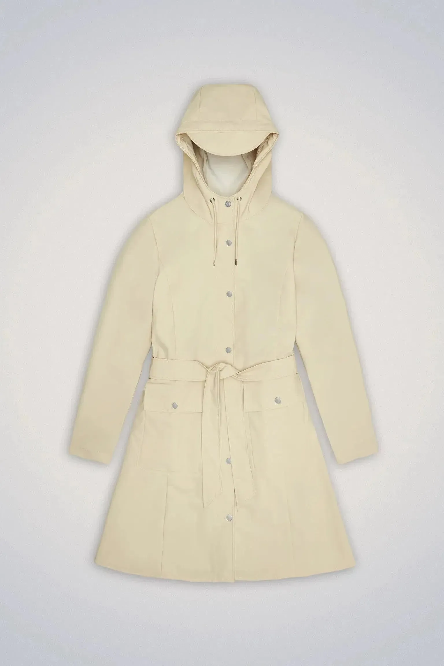 Waterproof Curve Rain Jacket | Dune