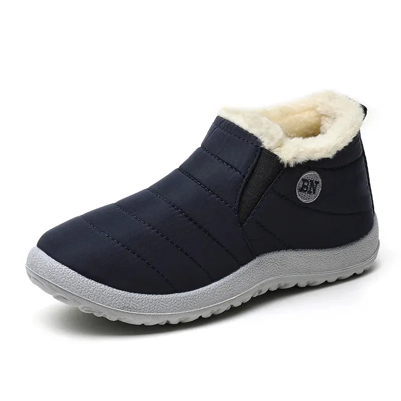 Winter-Ready Women's Ankle Boots – Waterproof, Warm, and Cozy Fur Lined Snow Boots