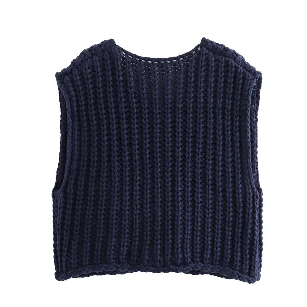 Women Button-Front Knit Vest - Your Transitional Layering Piece