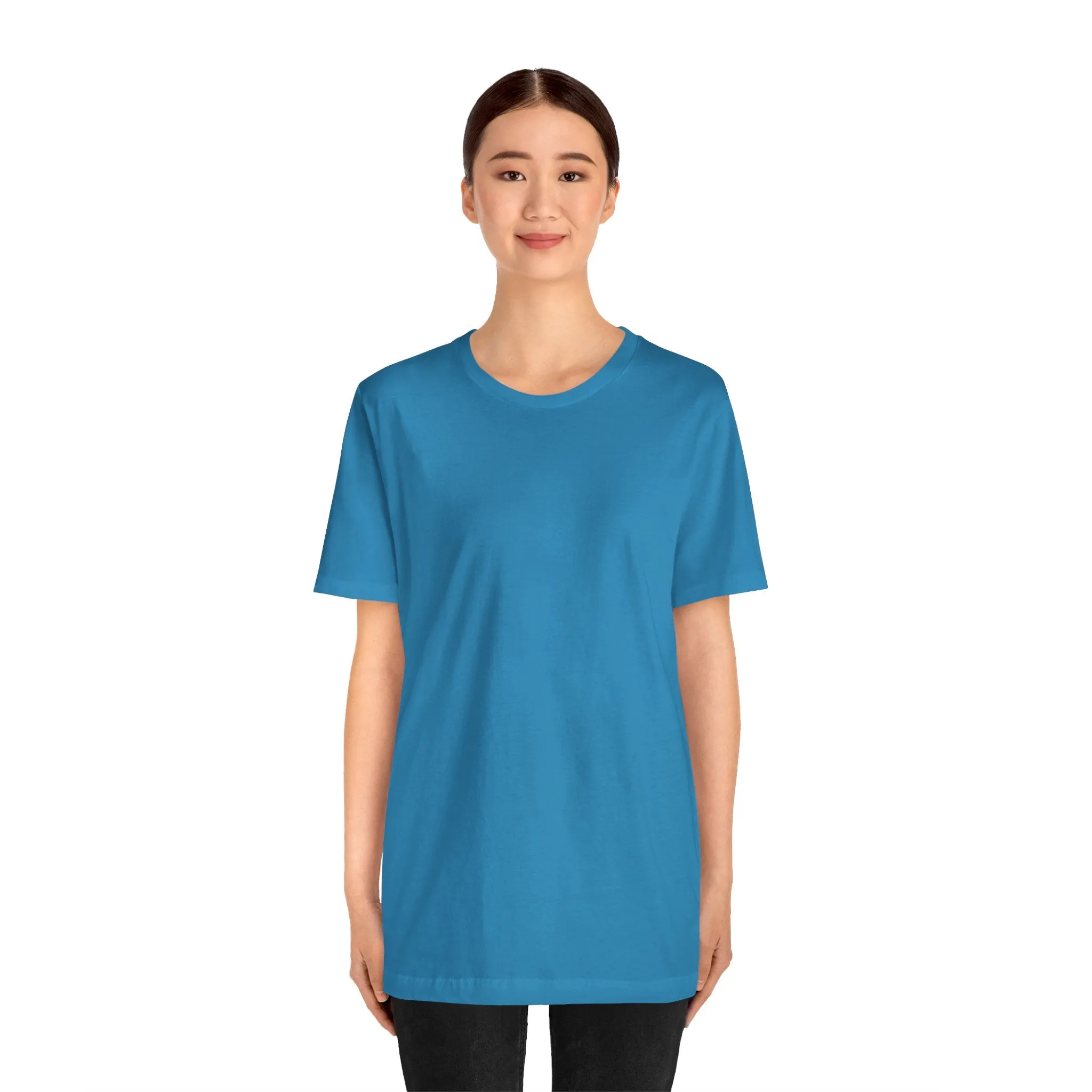 Womens Aqua T Shirts Premium Casual Short Sleeve Shirts Oversized Tops