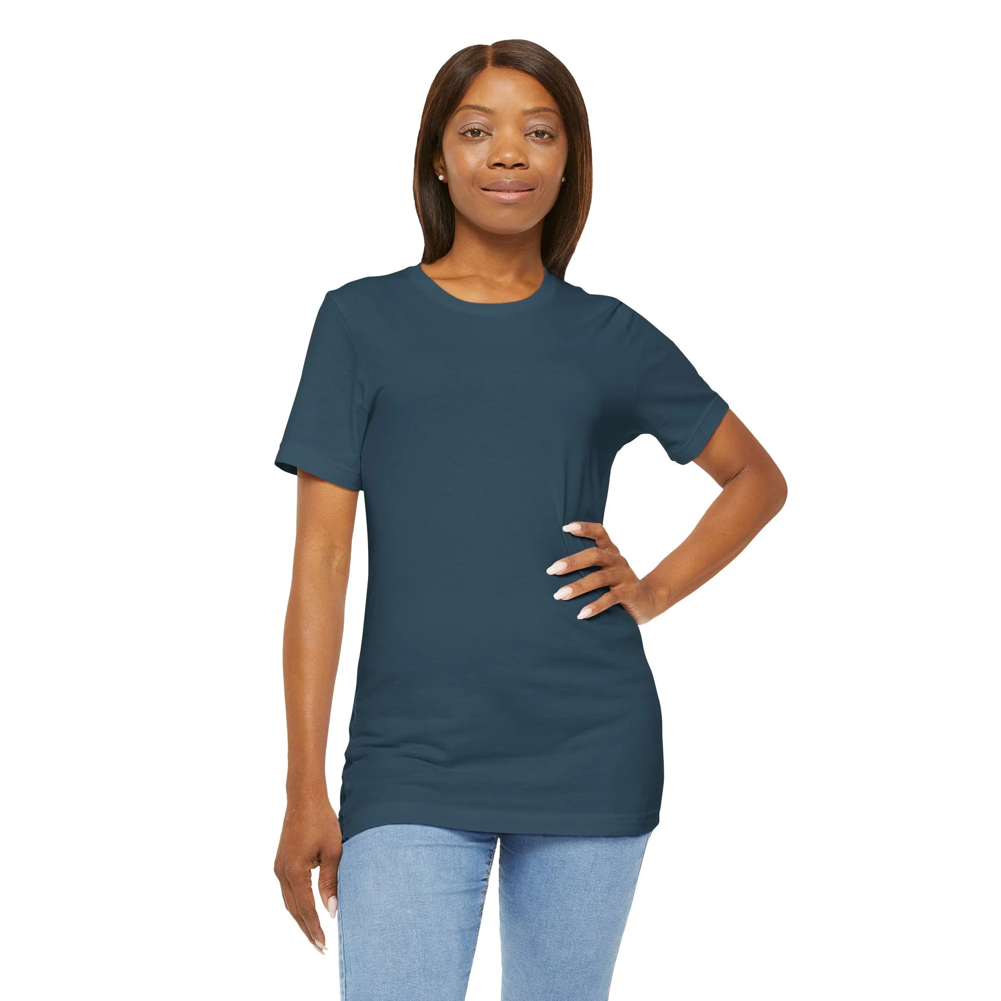 Womens Deep Teal T Shirts Premium Casual Short Sleeve Shirts Oversized Tops
