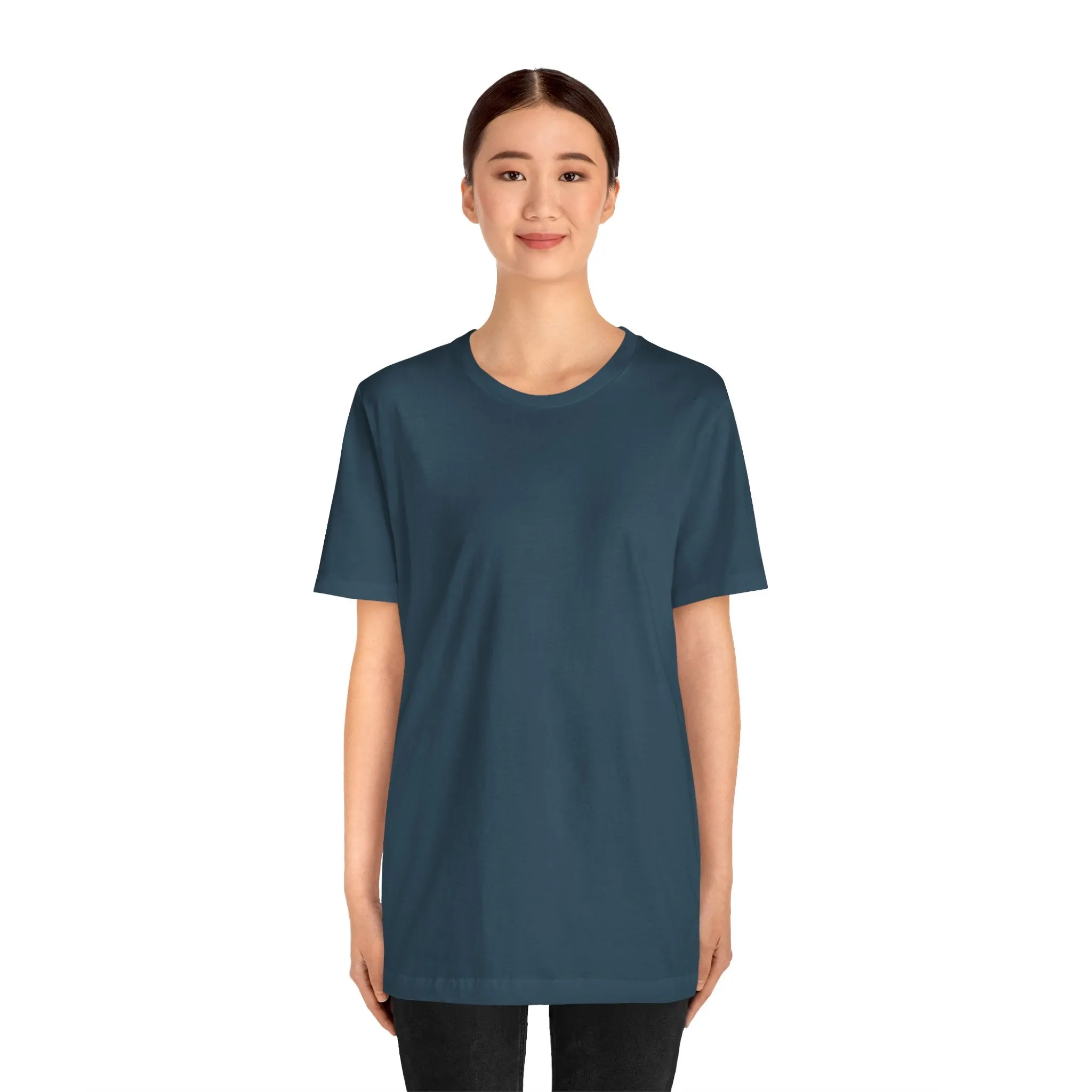 Womens Deep Teal T Shirts Premium Casual Short Sleeve Shirts Oversized Tops