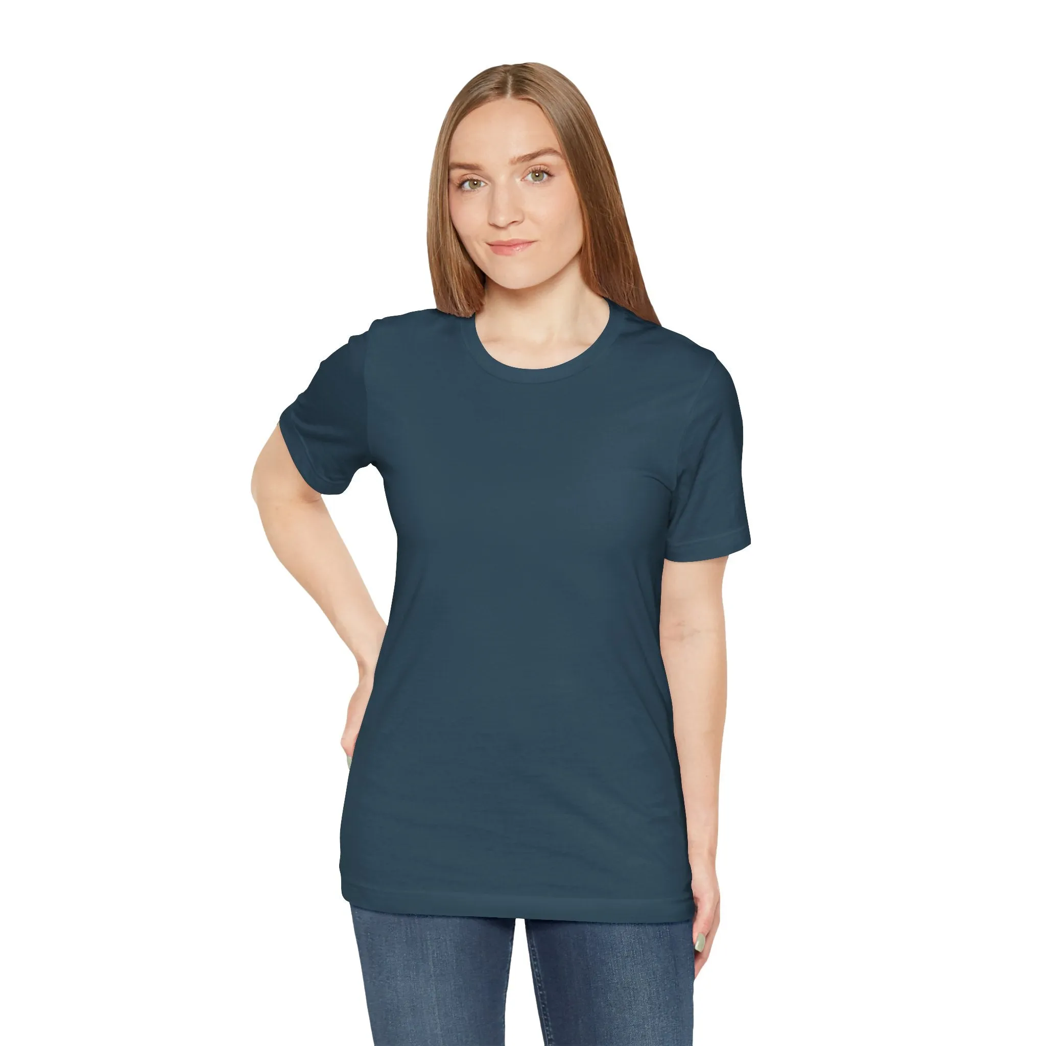 Womens Deep Teal T Shirts Premium Casual Short Sleeve Shirts Oversized Tops