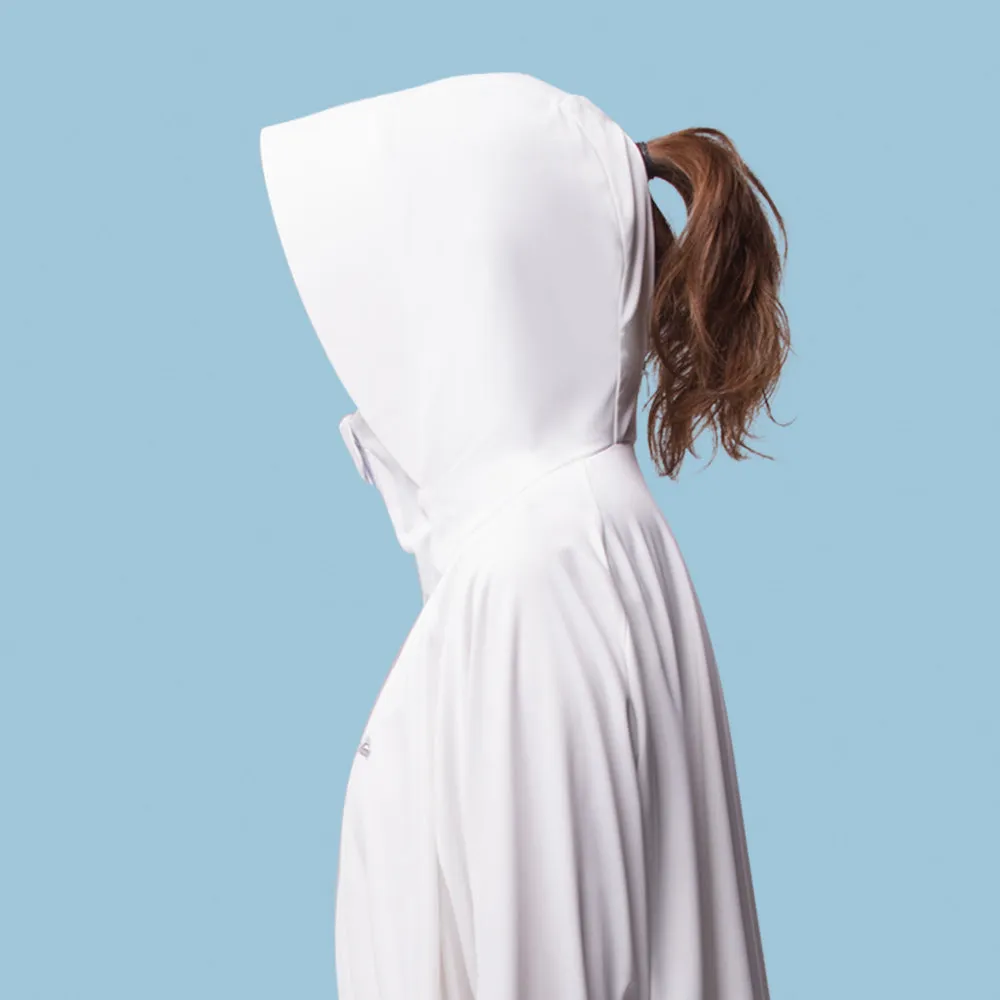 Women's High Collar Hoodie UPF 50  Sun Protection Cloak