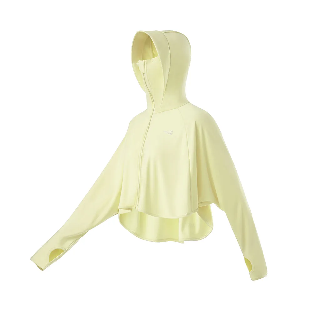 Women's High Collar Hoodie UPF 50  Sun Protection Cloak