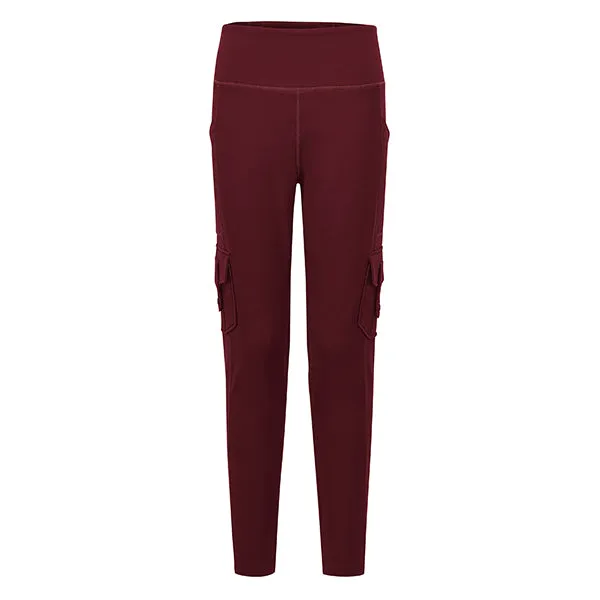 Women's High Waist Sports Pocket Pants