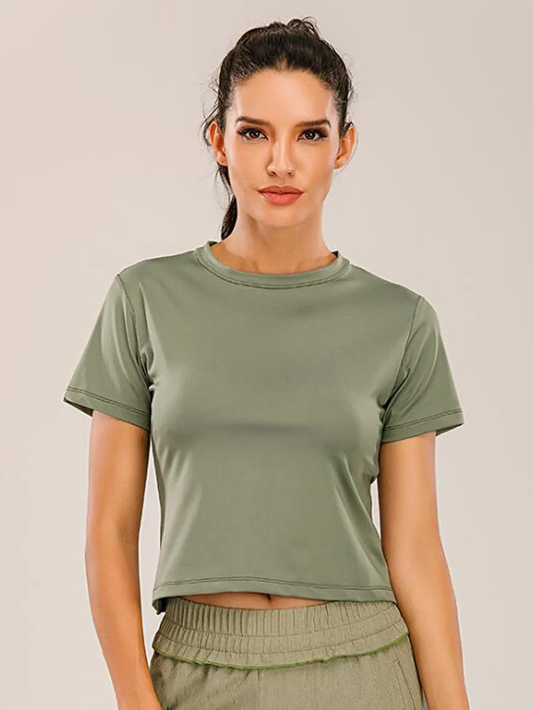 Workout Tops for Women Keyhole Yoga Shirts Athletic Running Tank Tops