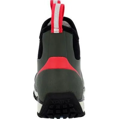 Xtratuf Women's Fleege Lined Waterproof Ankle Deck Work Boot -Green- AIWR300