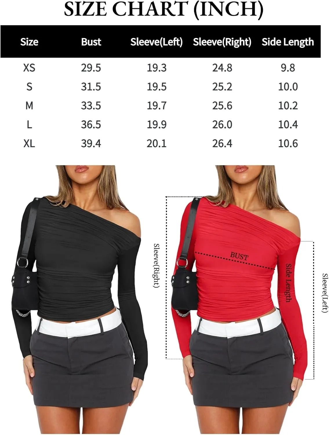 Zeagoo Womens Long Sleeve Off The Shoulder Casual Crop Tops Boat Neck Going Out Slim Fit Y2K T Shirts 2024