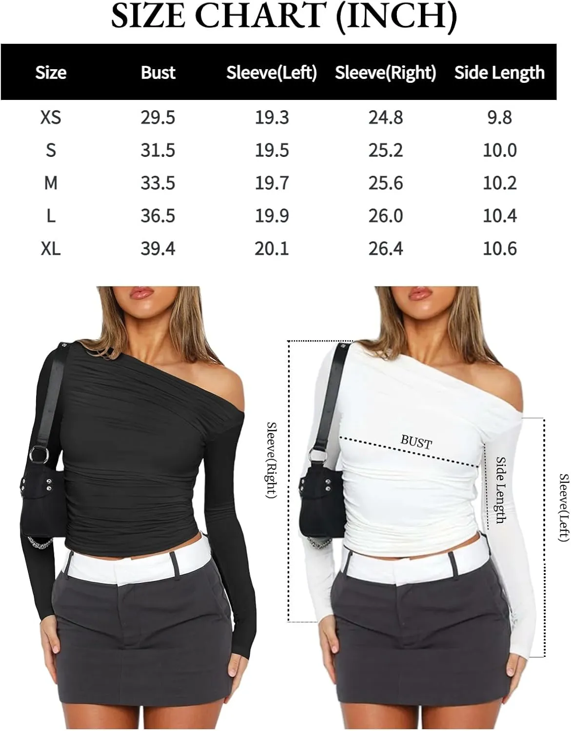 Zeagoo Womens Long Sleeve Off The Shoulder Casual Crop Tops Boat Neck Going Out Slim Fit Y2K T Shirts 2024
